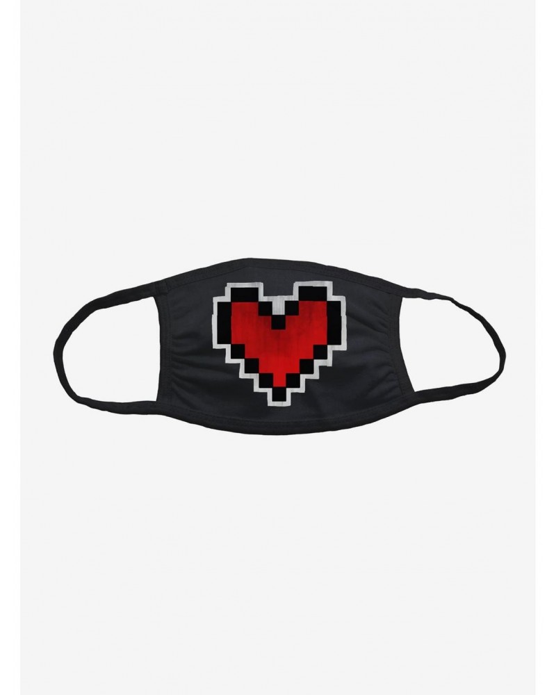 Life Is Strange Pixel Heart Face Mask $4.89 Masks
