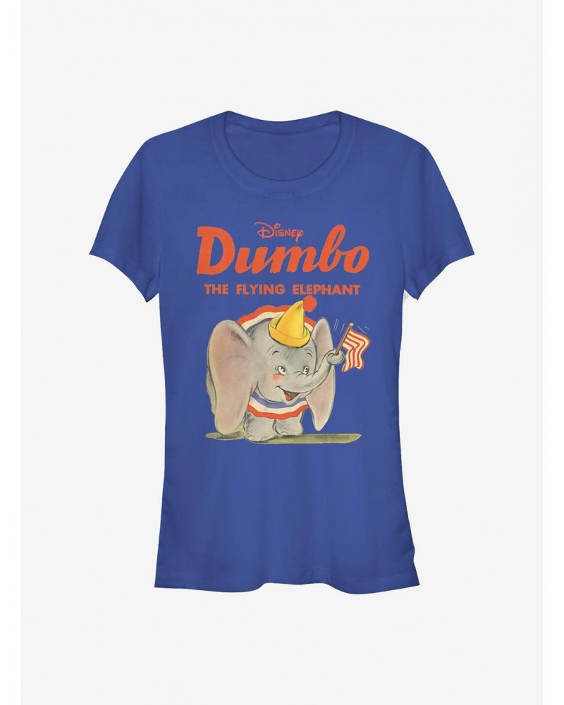 Disney Dumbo Dumbo Classic Art Girls T-Shirt $12.20 T-Shirts