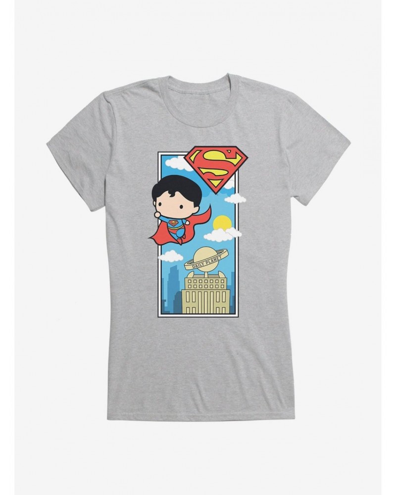 DC Comics Superman Chibi Daily Planet Girls T-Shirt $7.57 T-Shirts