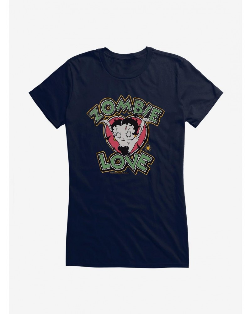 Betty Boop Love Logo Girls T-Shirt $7.57 T-Shirts