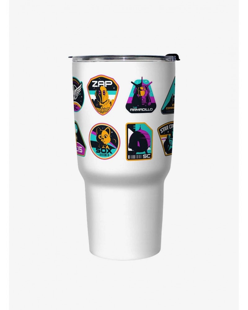 Disney Pixar Lightyear Icon Badges Travel Mug $14.35 Mugs