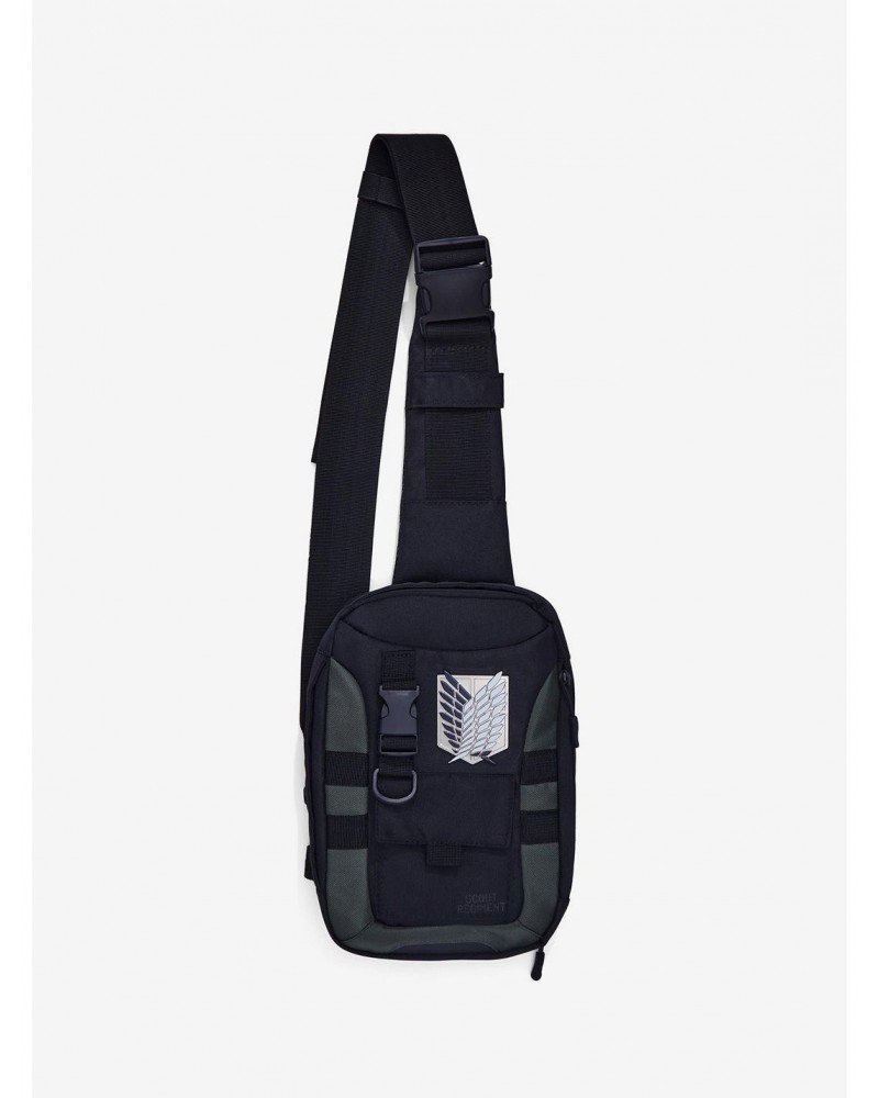 Attack On Titan Scout Regiment Sling Bag $17.60 Bags