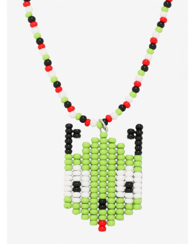 Invader Zim GIR Beaded Necklace $5.16 Necklaces