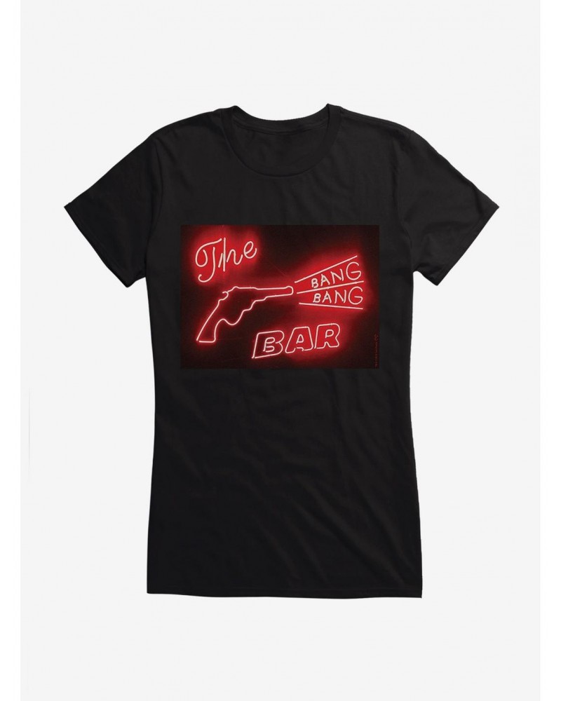 Twin Peaks The Bang Bang Bar Neon Girls T-Shirt $9.16 T-Shirts