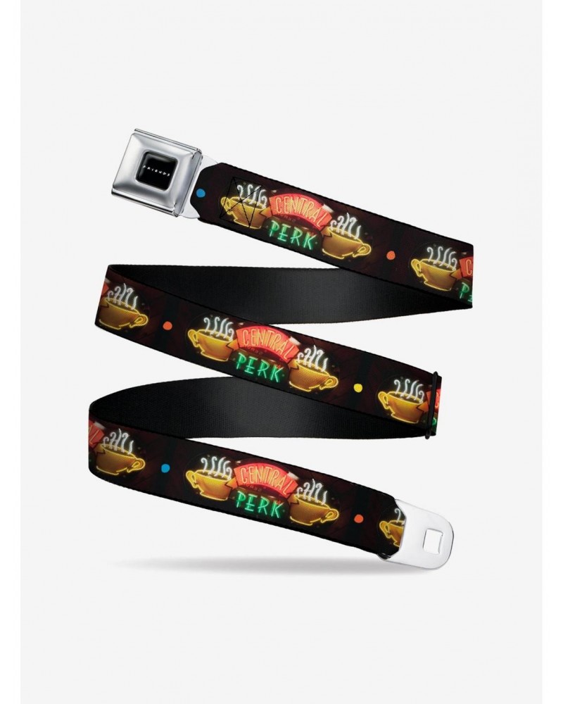 Friends Central Perk Neon Sign Seatbelt Belt $9.21 Belts