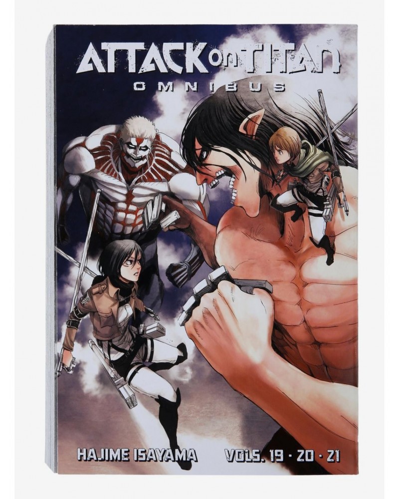 Attack On Titan Volumes 19 - 21 Omnibus Manga $7.80 Manga