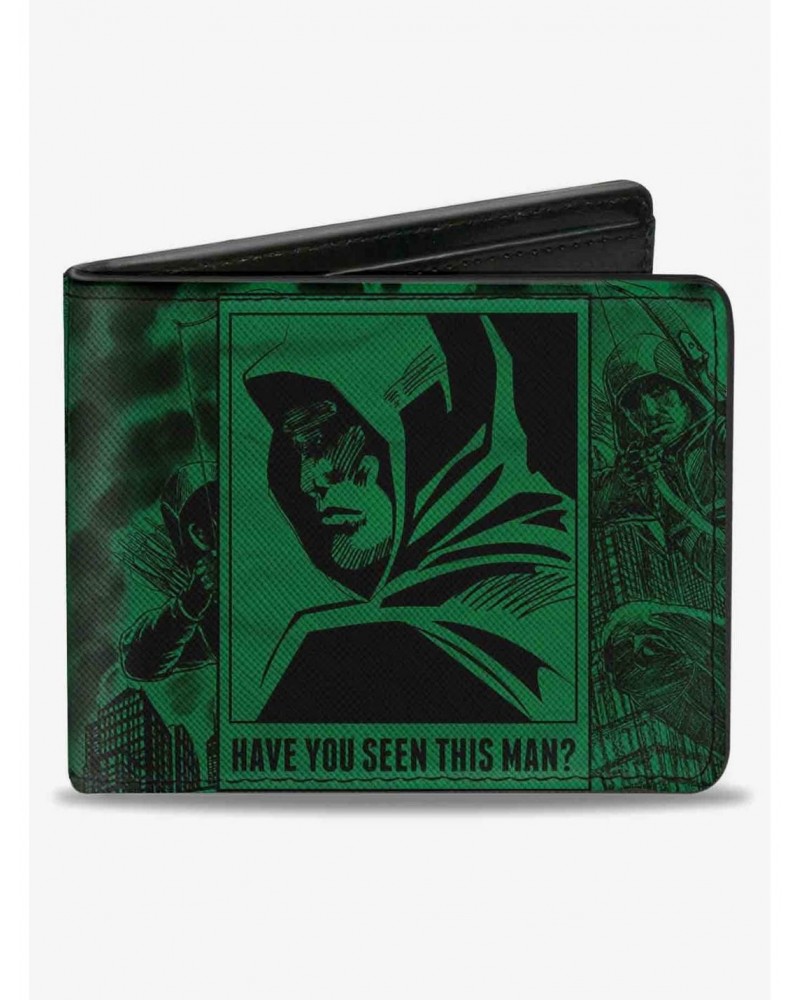DC Comics Arrow Profile Poses Have You Seen This Man? Bifold Wallet $9.20 Wallets