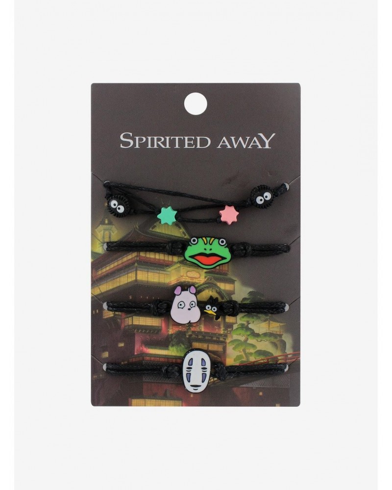 Studio Ghibli Spirited Away Creatures Cord Bracelet Set $5.16 Bracelet Set