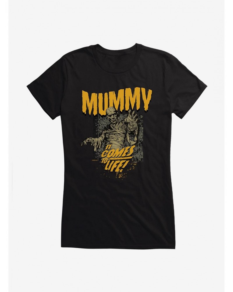Universal Monsters The Mummy Tomb Girls T-Shirt $9.16 T-Shirts