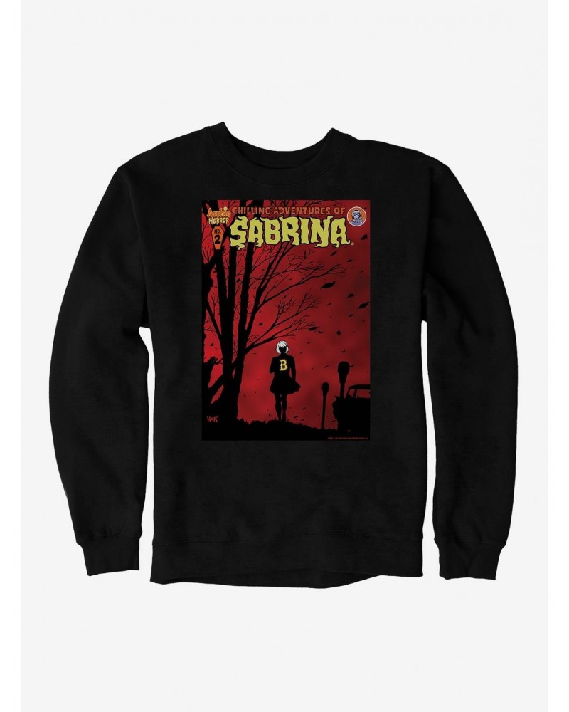 Archie Comics Chilling Adventures of Sabrina Windy Poster Sweatshirt $17.34 Sweatshirts