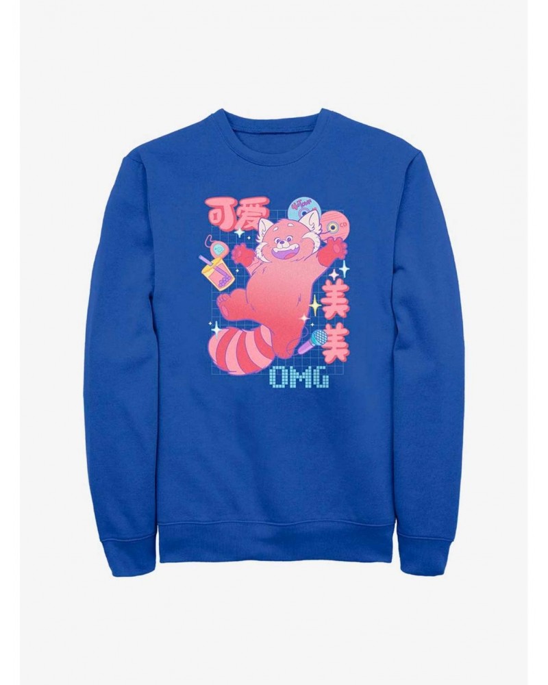 Disney Pixar Turning Red Panda Omg Sweatshirt $9.15 Sweatshirts