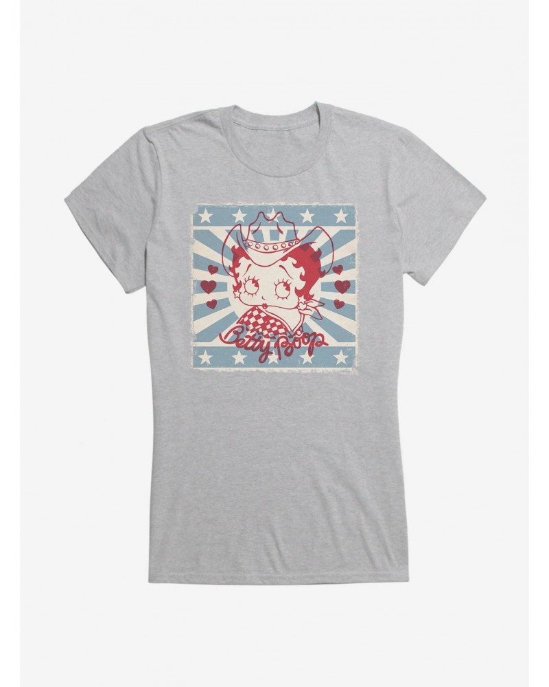 Betty Boop Western Cow Girl Girls T-Shirt $9.56 T-Shirts
