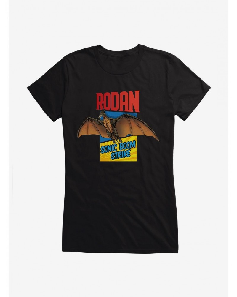 Godzilla Sonic Boom Strike Girls T-Shirt $6.97 T-Shirts