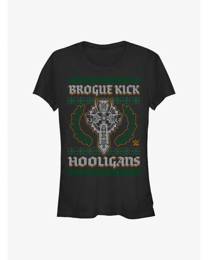 WWE Sheamus Brogue Kick Ugly Christmas Girls T-Shirt $6.18 T-Shirts