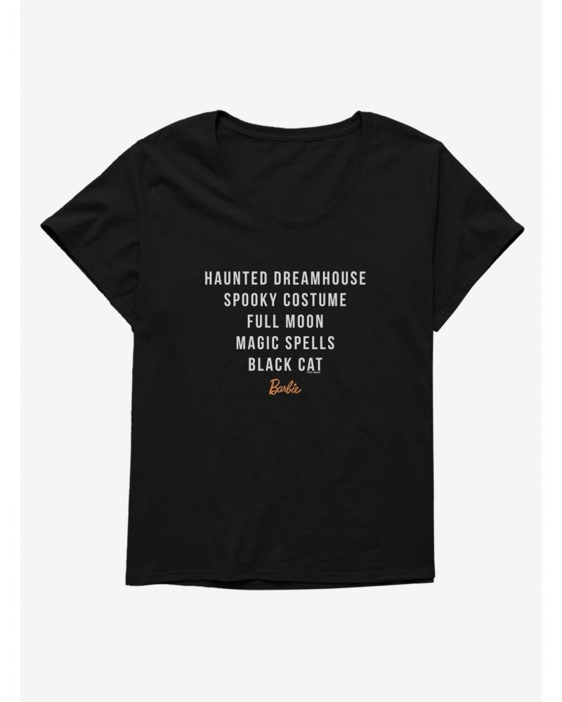Barbie Haloween Basics Girls T-Shirt Plus Size $8.55 T-Shirts